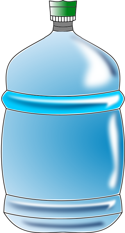 Water bottle clipart free 