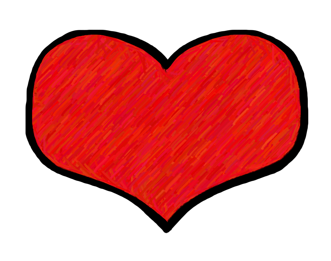Image of heart clipart 