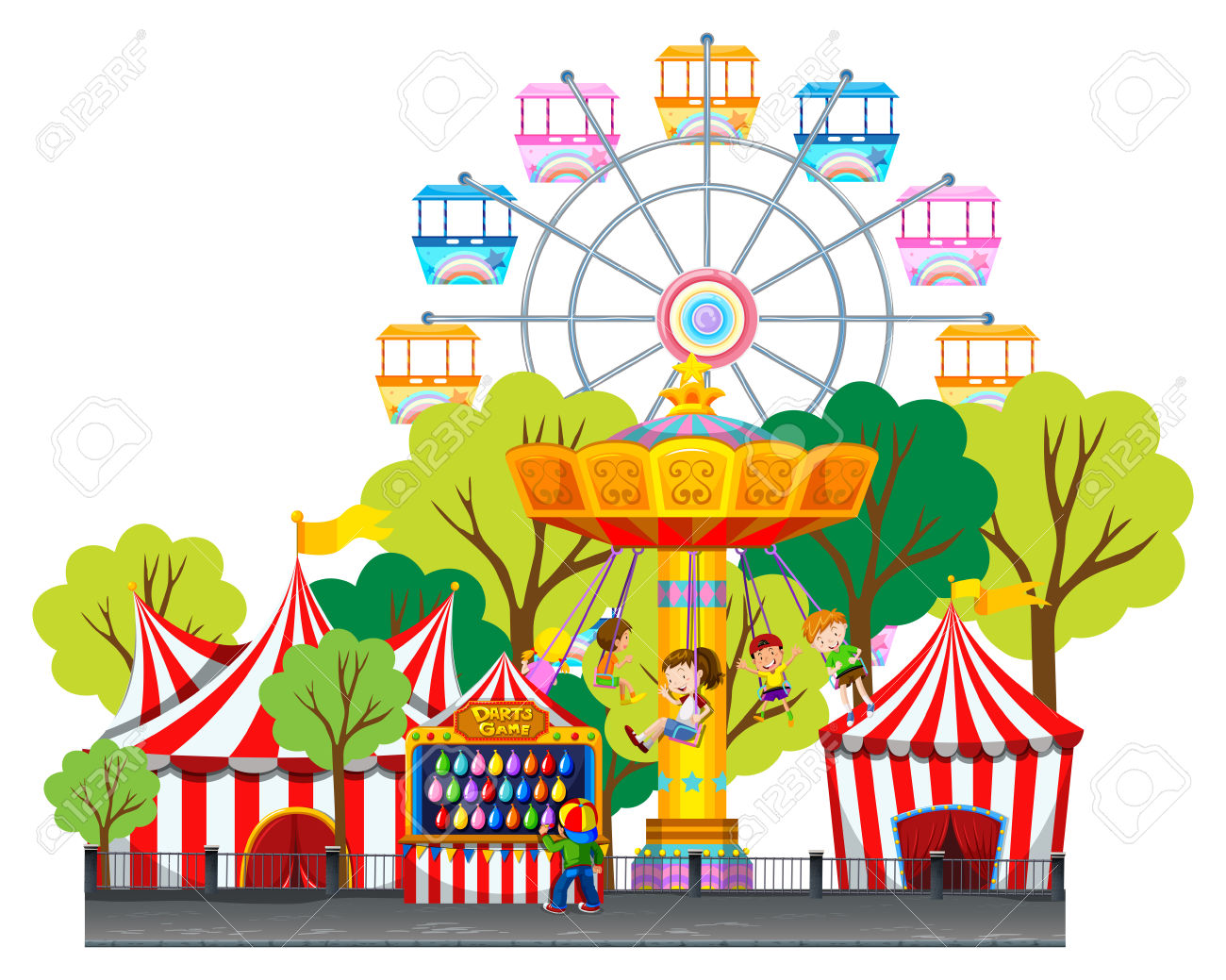 Carnival Kids Clip Art Educational Resources Picstank