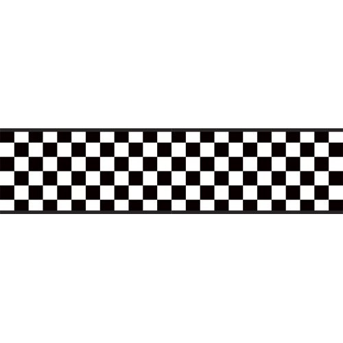 Checkered flag banner clipart 