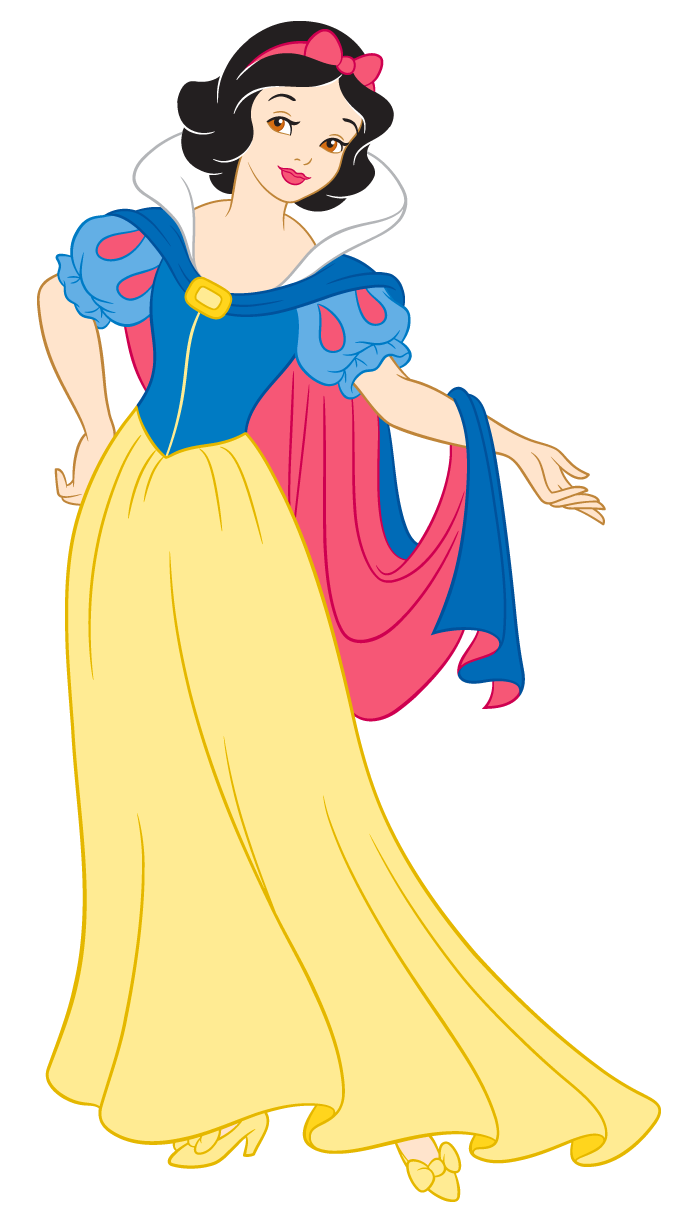 Classic Snow White Princess PNG Clipart 