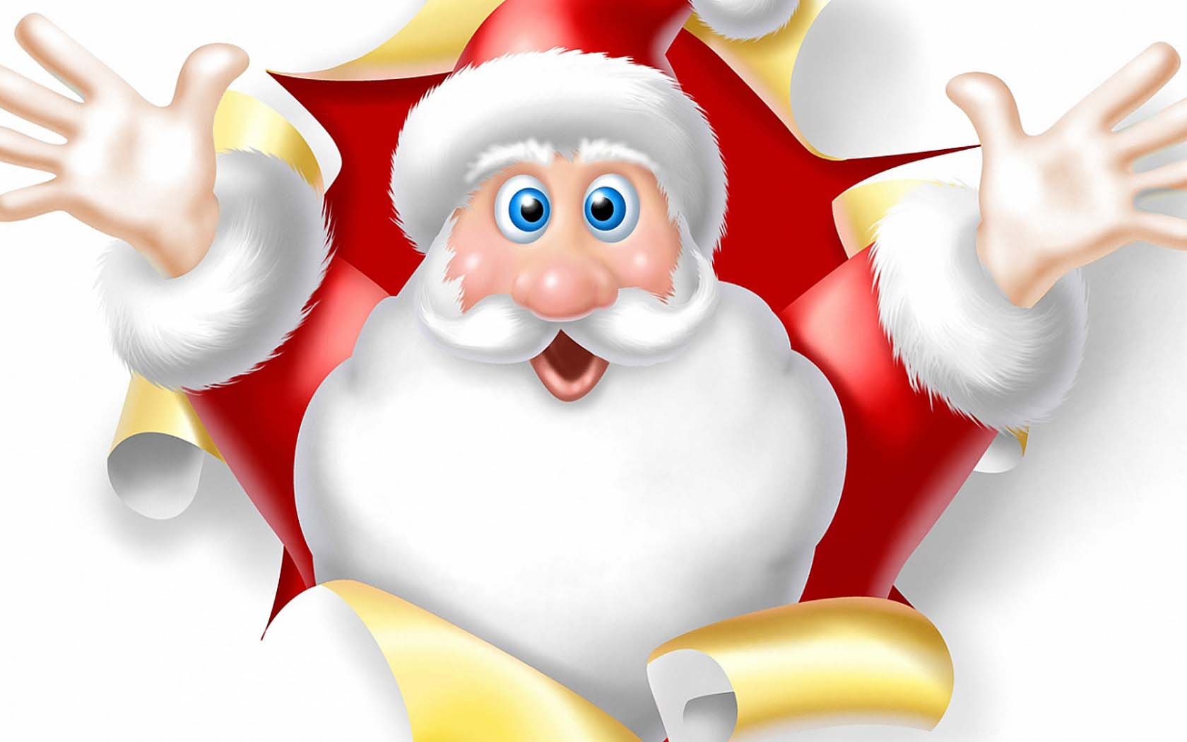 Santa Claus Cartoon 3d Clip Art Library