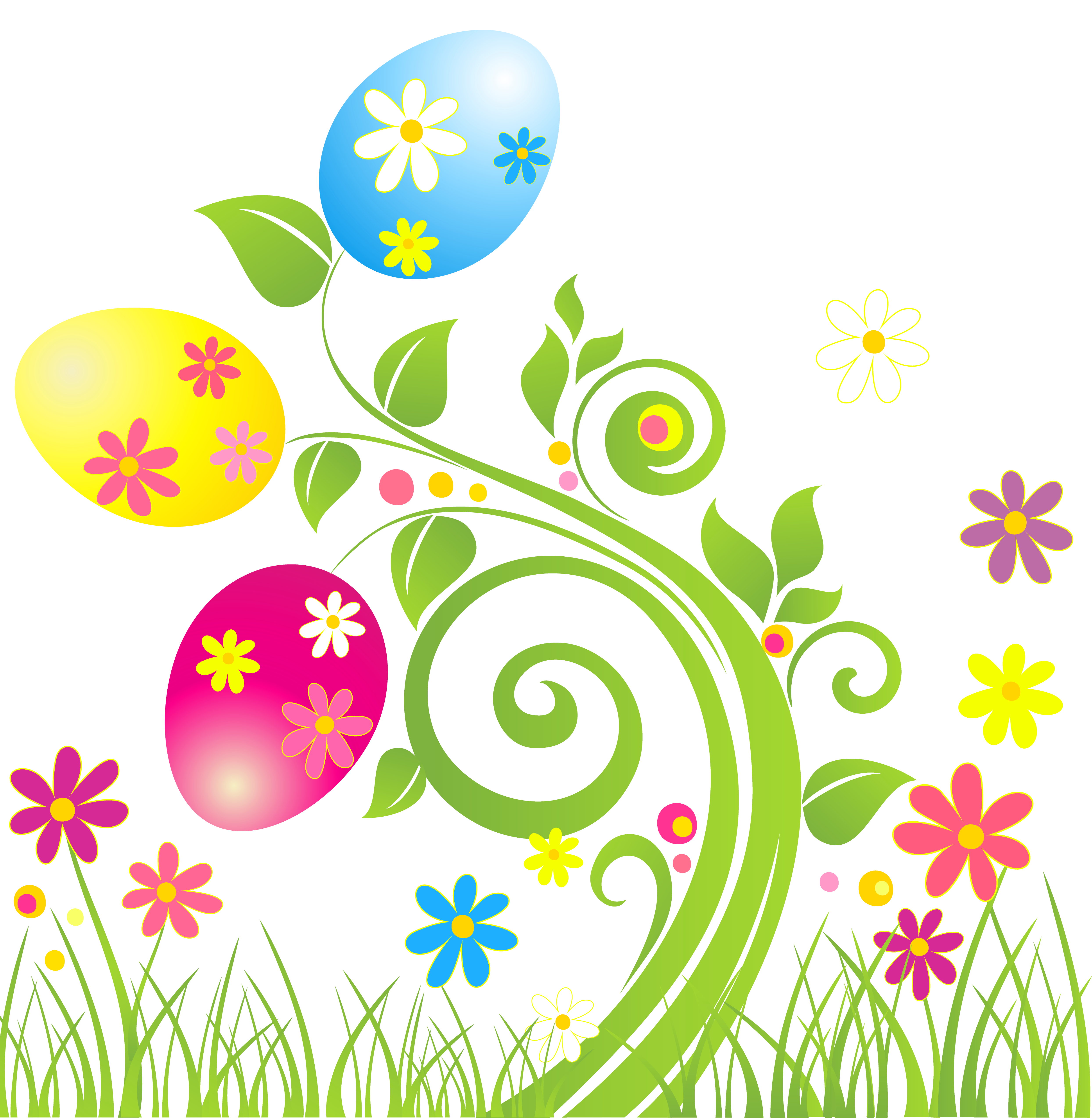 Free Easter Flowers Cliparts, Download Free Easter Flowers Cliparts png