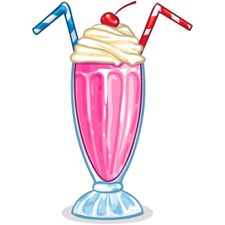 strawberry milkshake clipart - photo #15