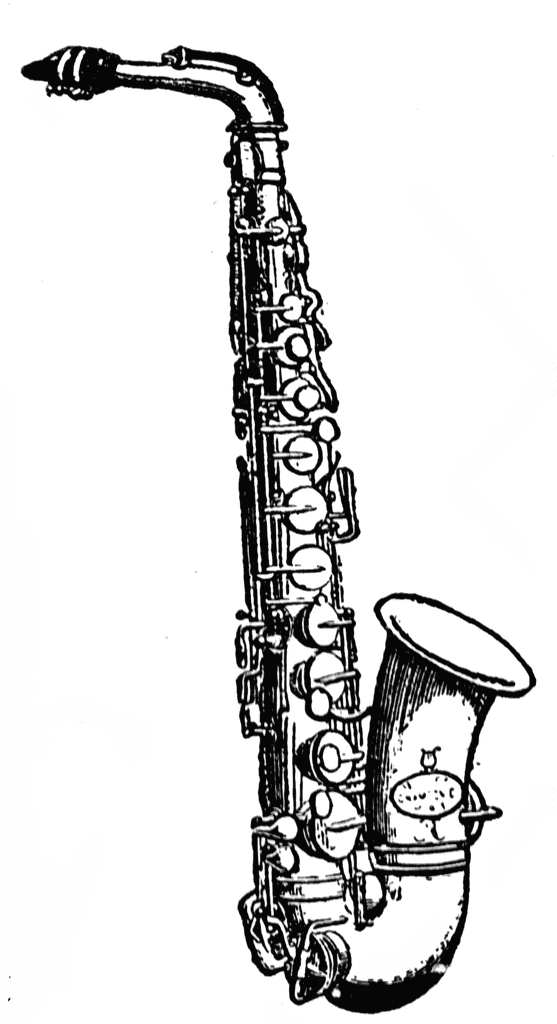 Saxophone Clip 