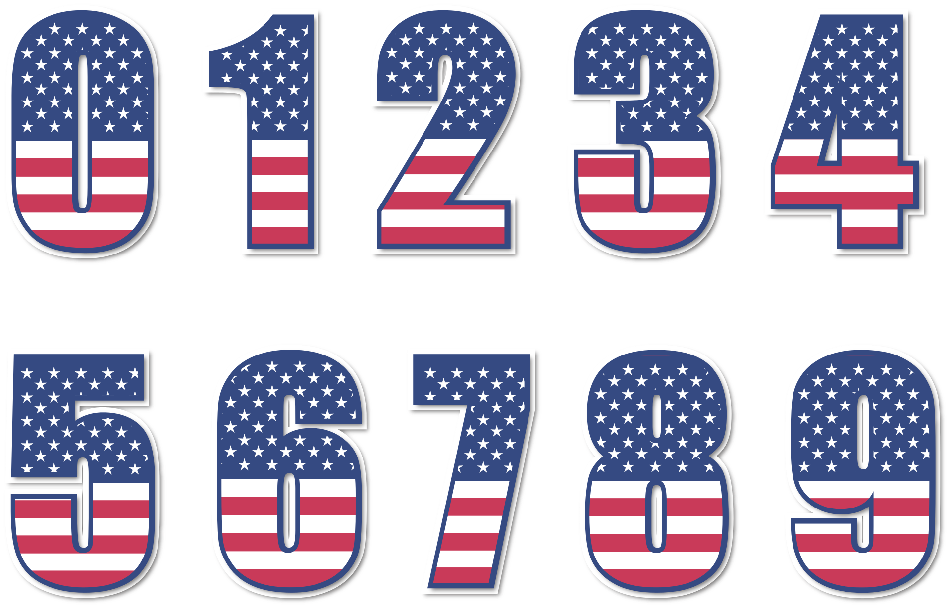 usa-numbers-and-letters-clip-art-library