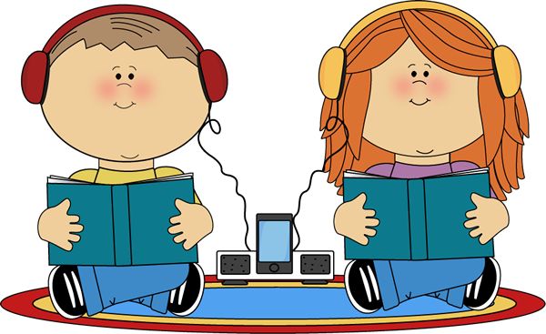 Technology clipart with kids 
