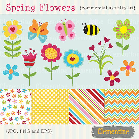 Free vector clip art flowers 