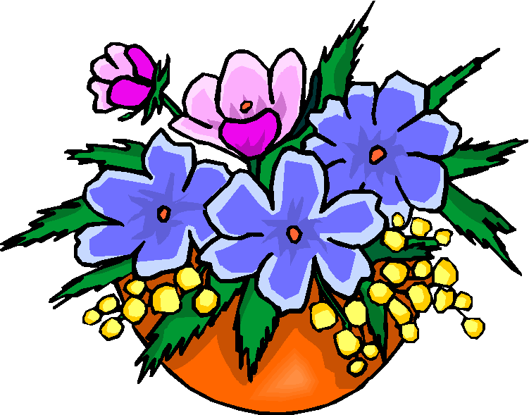 bouquet of spring flowers clip art - Clip Art Library.