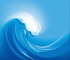 Ocean waves clip art vectors download free vector art 