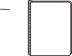 Free Notepad Clipart Black And White Download Free Clip Art Free Clip Art On Clipart Library
