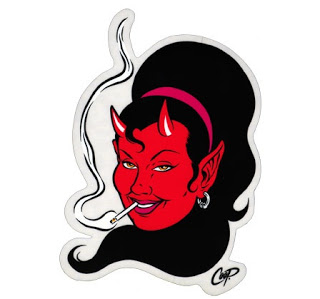 Vintage Sleaze Devil Girl, 