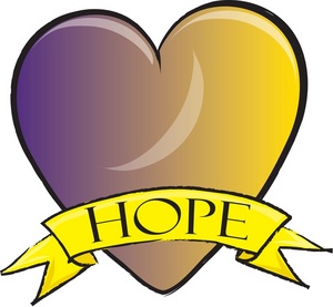 Hope Banner Clipart Image 