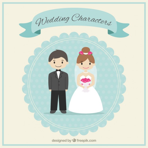 Clip Arts Related To : wedding congratulations clipart. view all Cute Brida...