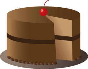 Cartoon Chocolate Cake - To get more templates about posters,flyers