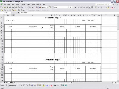 general ledger accounts clip art library