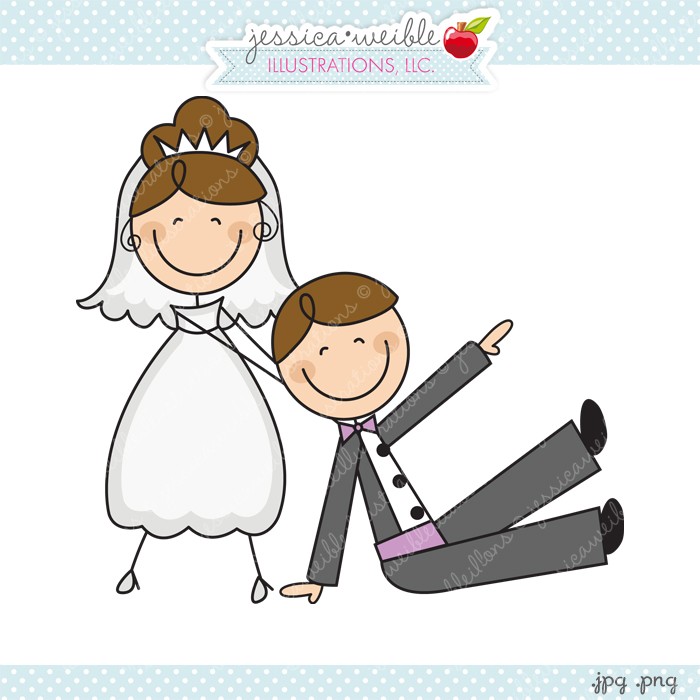 funny bride and groom clipart - Clip Art Library