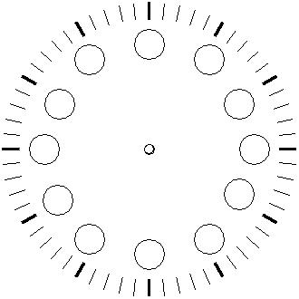 Blank Clock Face Printable 