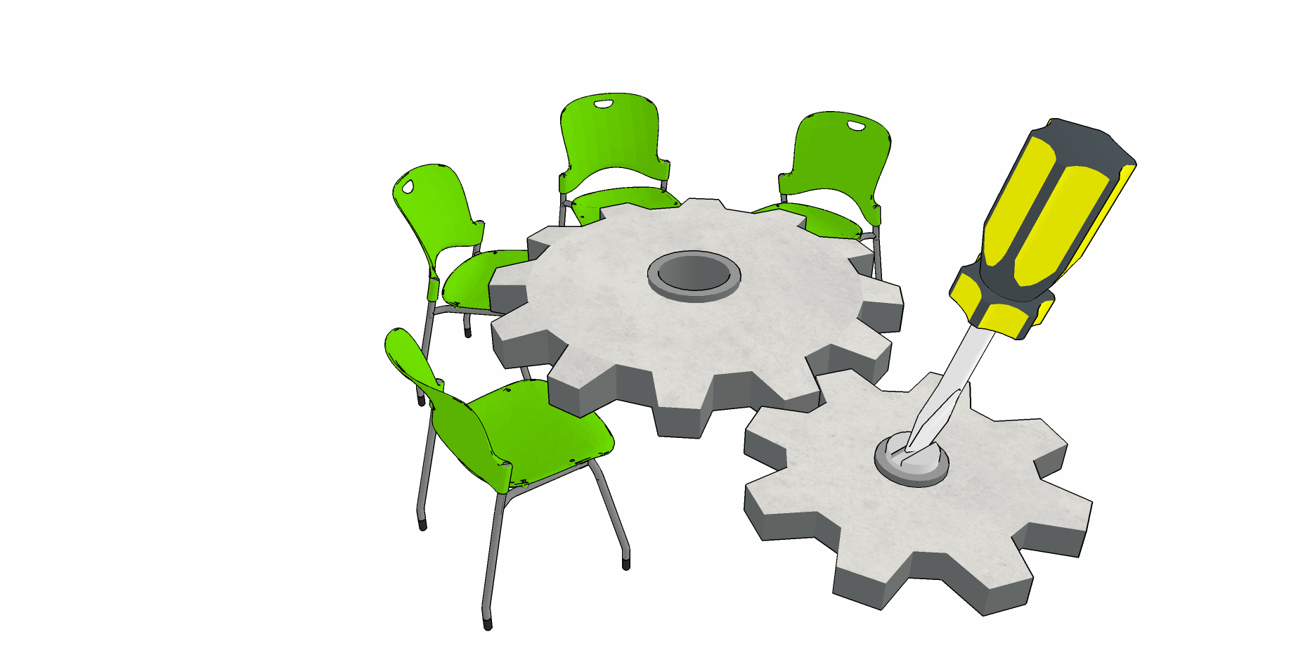 Group Work Clipart 