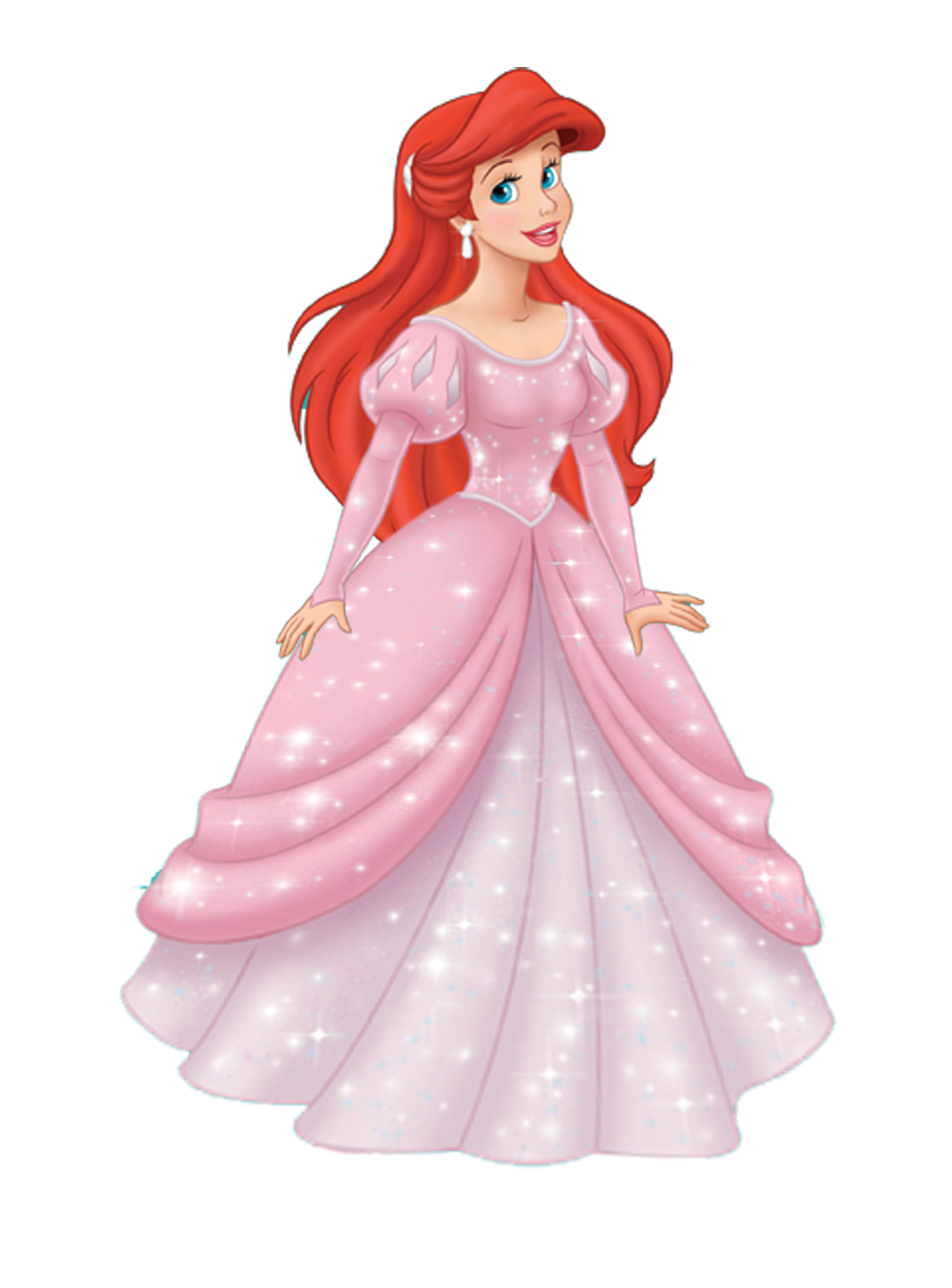 princess ariel in a dress Clip Art Library