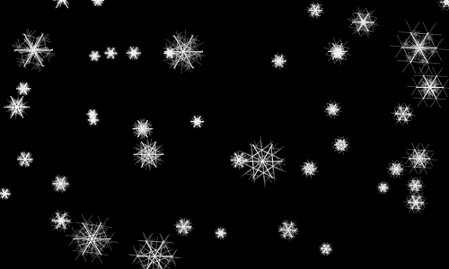 Snowflake animated clipart 