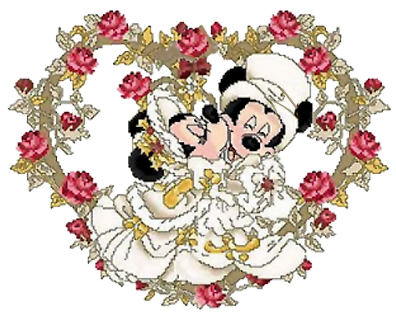 Mickey  Minnie Wedding Clipart 
