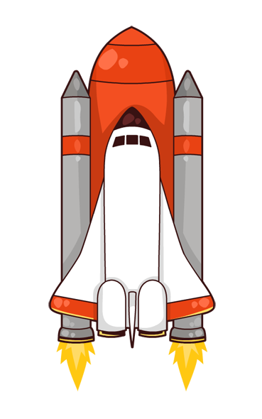 space ship clip art animated