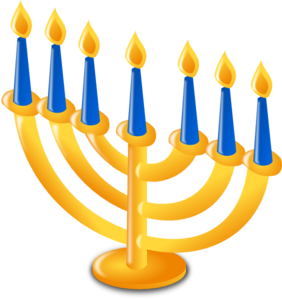 Hanukkah Candles Clip Art at Clker 