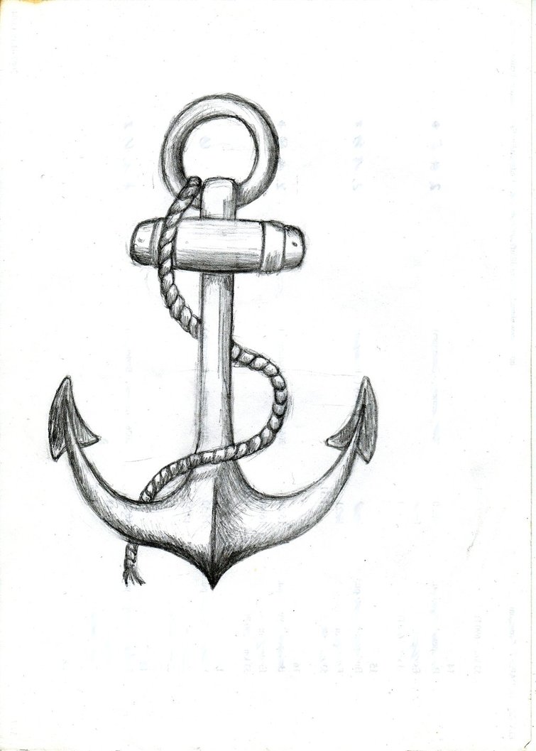 Simple Anchor Drawings Tumblr Clipart Free Clipart 