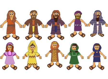 Clipart for bible character traits 