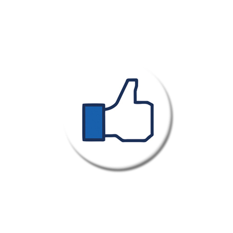 I Like This Fridge Magnet Thumbs Up Inspired By Facebook Clipart 