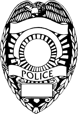 Police badge clip art 