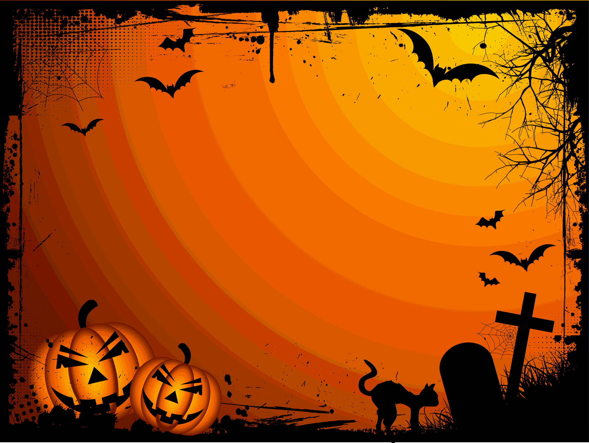 halloween clip art backgrounds - photo #18