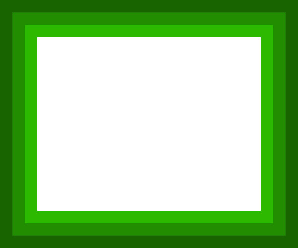 green border clip art