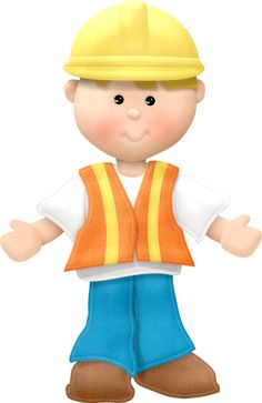 Free clipart image construction worker 