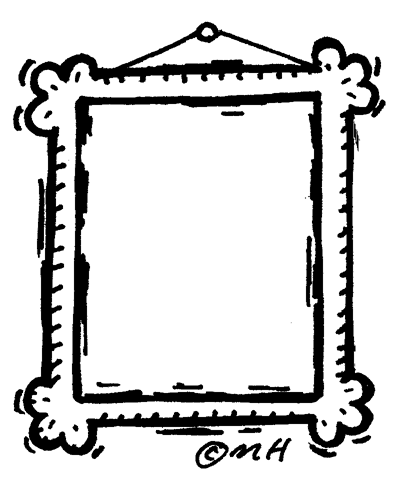 Free Picture Frame Clip Art Black And White, Download Free Picture