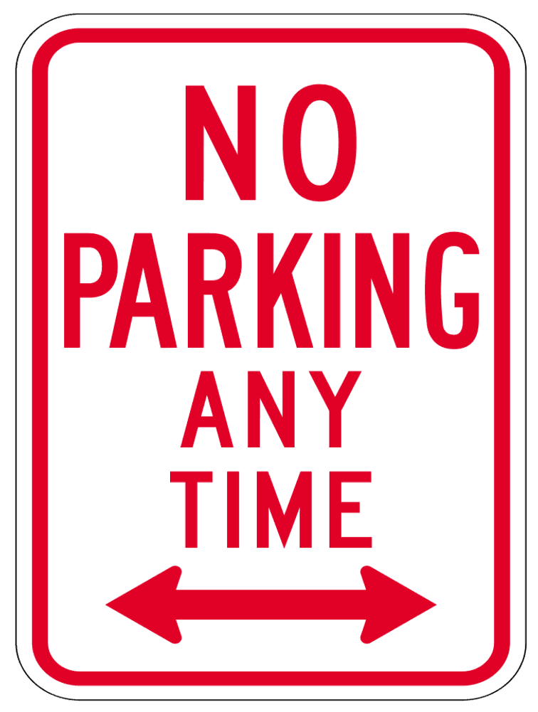 No Parking Signs 