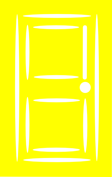 Yellow Door Clip Art at Clker 