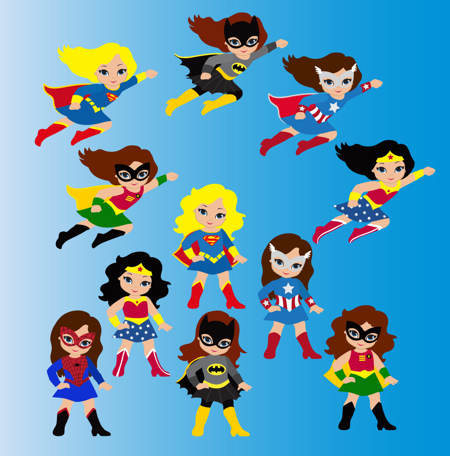 Super Girl Clipart Clip Art Library 4130 Hot Sex Picture 