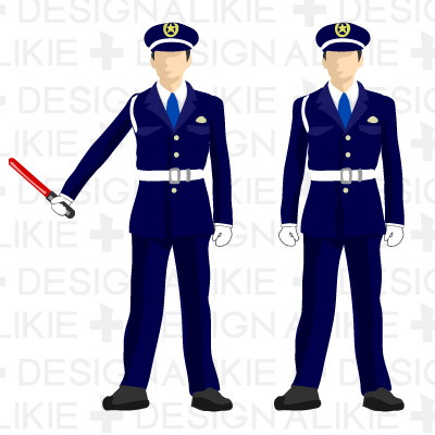 Clipart of security guard 