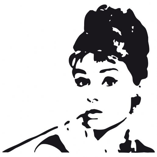 Audrey Hepburn Clipart 