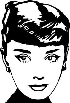 Audrey Hepburn Pop Art Painting 