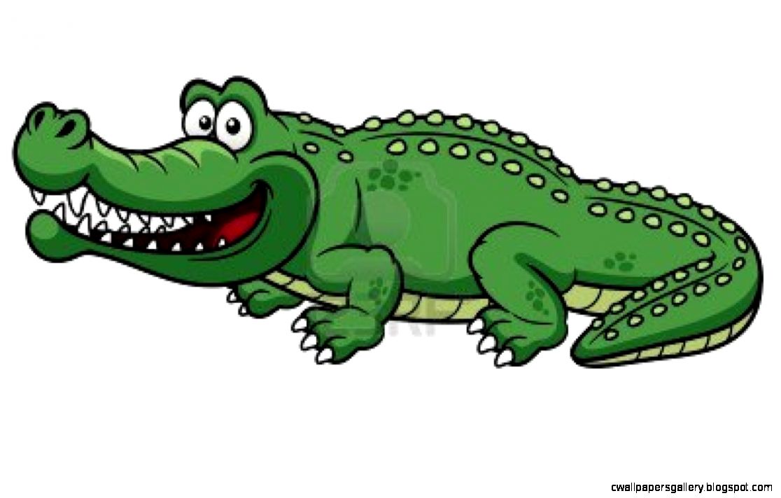 Clipart alligator cartoon 
