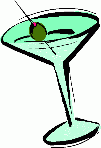 Martini clip art free 