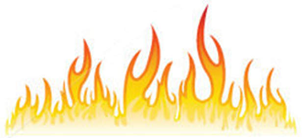 Realistic Fire Flames Clipart Png 73224 
