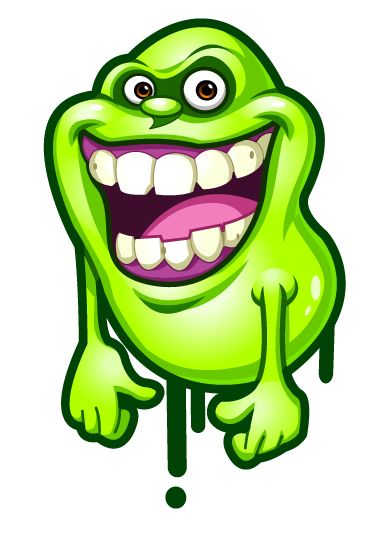 real ghostbusters slimer - Clip Art Library.