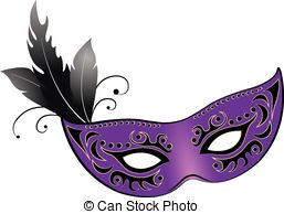 Masquerade Party Clipart 