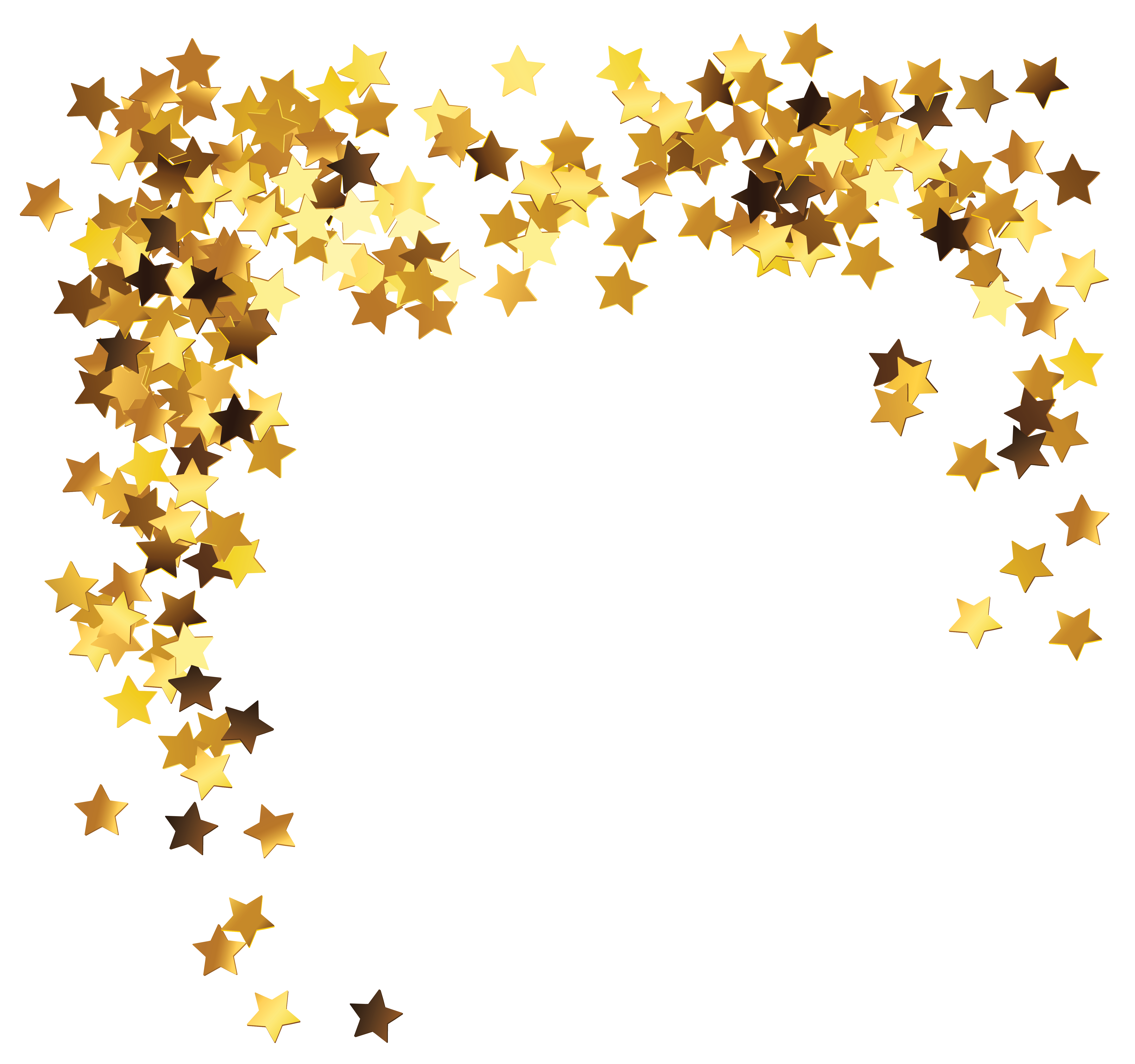 Christmas star clipart transparent background 