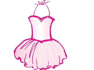 Ballerina Tutu Skirt Clipart 