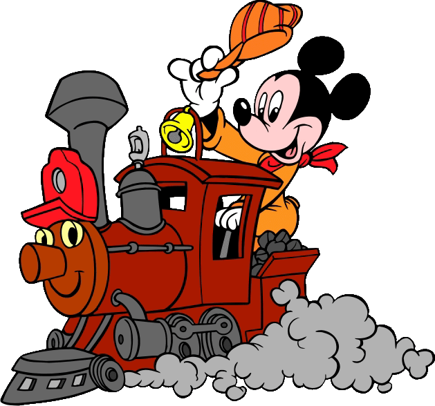 Disney train clipart 